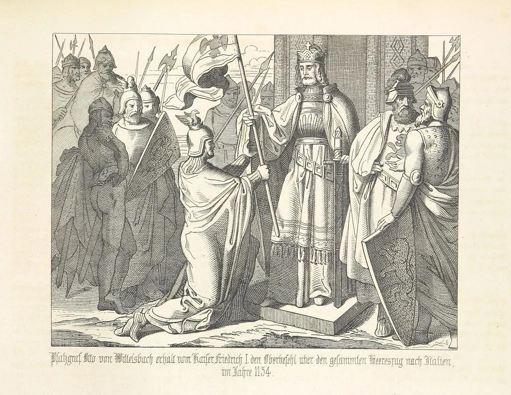 An illustration from Geschichte von Bayern und der zum Königreiche Bayern gehörigen Provinzen Rheinpfalz, Franken u. Schwaben in 120 Bildern mit erklärendem Texte, 1853, leaf 139