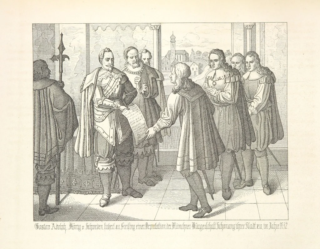 An illustration from Geschichte von Bayern und der zum Königreiche Bayern gehörigen Provinzen Rheinpfalz, Franken u. Schwaben in 120 Bildern mit erklärendem Texte, 1853, leaf 286
