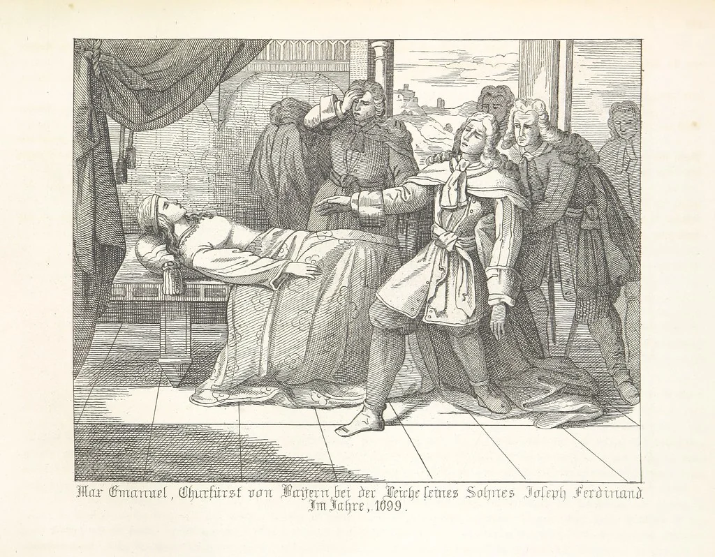 An illustration from Geschichte von Bayern und der zum Königreiche Bayern gehörigen Provinzen Rheinpfalz, Franken u. Schwaben in 120 Bildern mit erklärendem Texte, 1853, leaf 309
