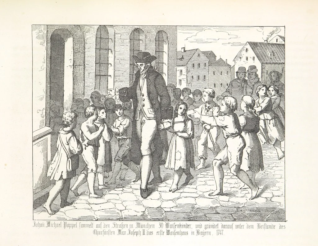 An illustration from Geschichte von Bayern und der zum Königreiche Bayern gehörigen Provinzen Rheinpfalz, Franken u. Schwaben in 120 Bildern mit erklärendem Texte, 1853, leaf 333