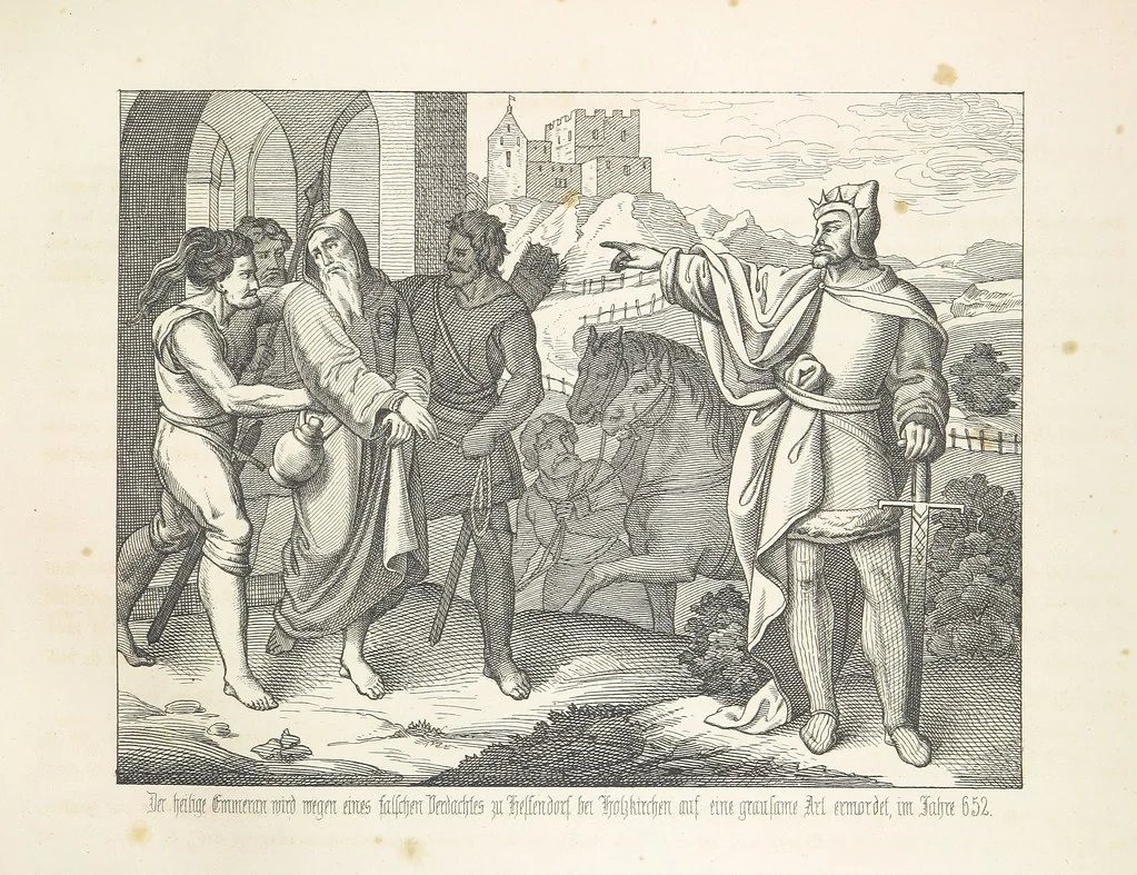 An illustration from Geschichte von Bayern und der zum Königreiche Bayern gehörigen Provinzen Rheinpfalz, Franken u. Schwaben in 120 Bildern mit erklärendem Texte, 1853, leaf 41
