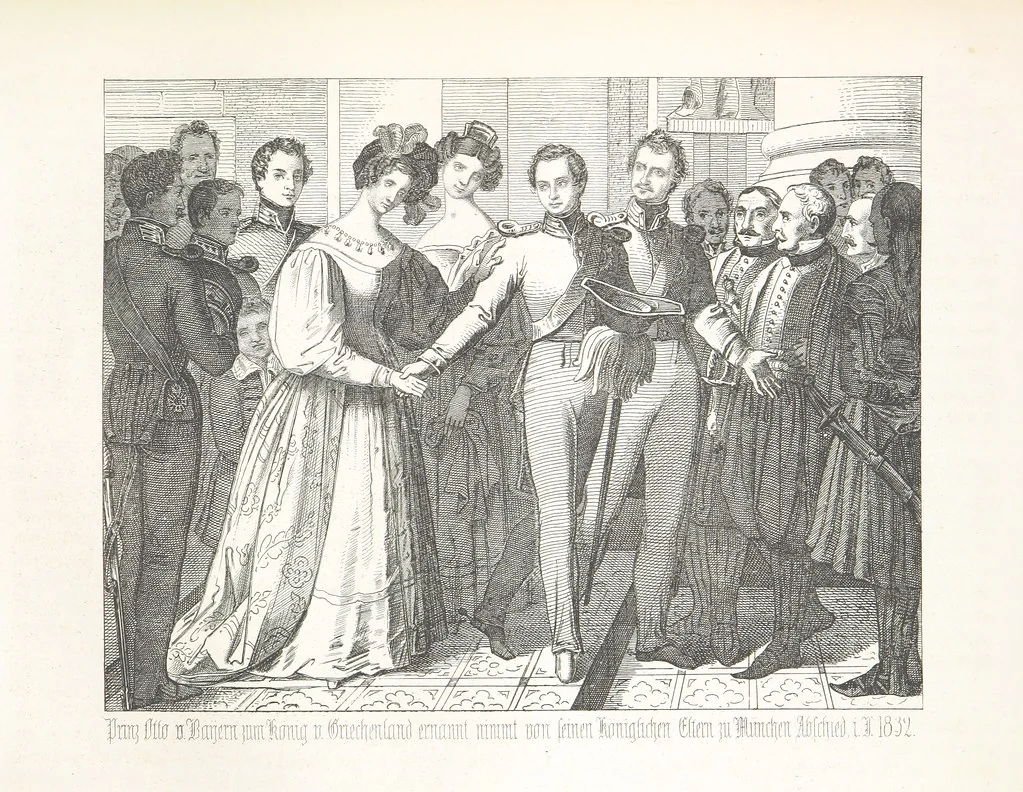 An illustration from Geschichte von Bayern und der zum Königreiche Bayern gehörigen Provinzen Rheinpfalz, Franken u. Schwaben in 120 Bildern mit erklärendem Texte, 1853, leaf 441