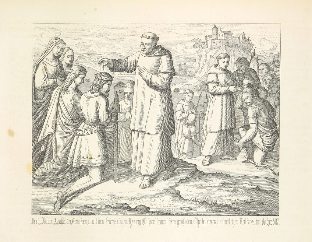 An illustration from Geschichte von Bayern und der zum Königreiche Bayern gehörigen Provinzen Rheinpfalz, Franken u. Schwaben in 120 Bildern mit erklärendem Texte, 1853, leaf 505