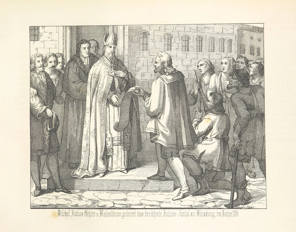 An illustration from Geschichte von Bayern und der zum Königreiche Bayern gehörigen Provinzen Rheinpfalz, Franken u. Schwaben in 120 Bildern mit erklärendem Texte, 1853, leaf 513