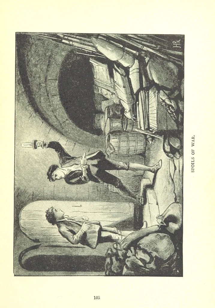 An illustration from In the Enemy's Country; or, the Raven of Steinbrück. A story of 1813, etc, 1891, leaf 111