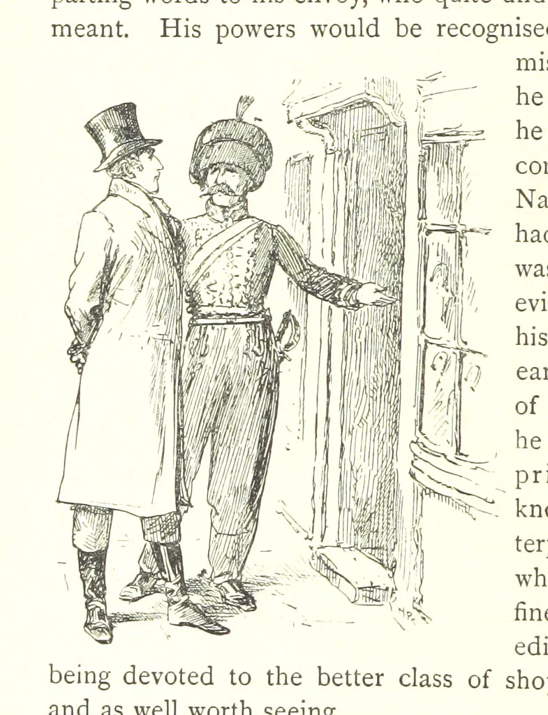 An illustration from In the Enemy's Country; or, the Raven of Steinbrück. A story of 1813, etc, 1891, leaf 220