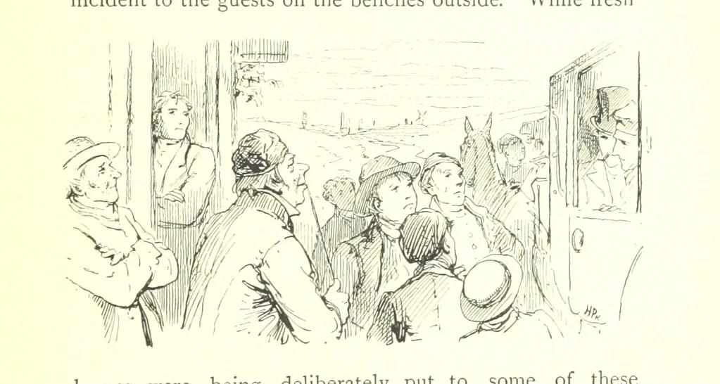 An illustration from In the Enemy's Country; or, the Raven of Steinbrück. A story of 1813, etc, 1891, leaf 25