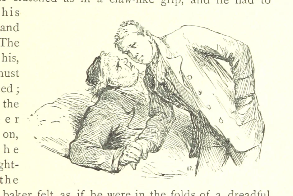 An illustration from In the Enemy's Country; or, the Raven of Steinbrück. A story of 1813, etc, 1891, leaf 295