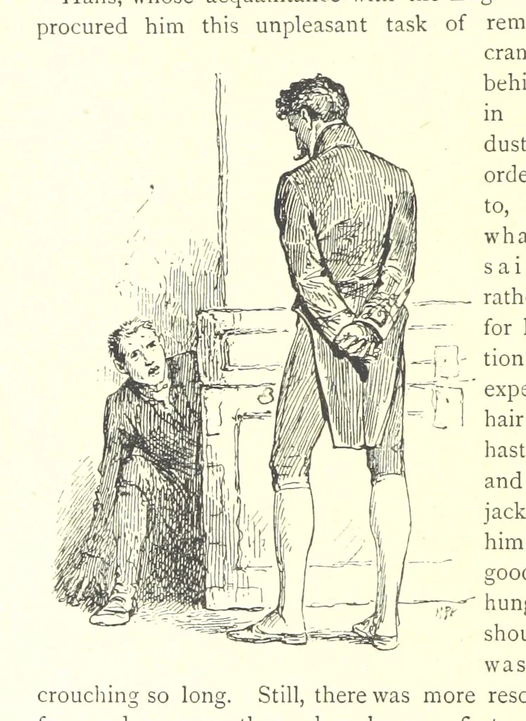 An illustration from In the Enemy's Country; or, the Raven of Steinbrück. A story of 1813, etc, 1891, leaf 338