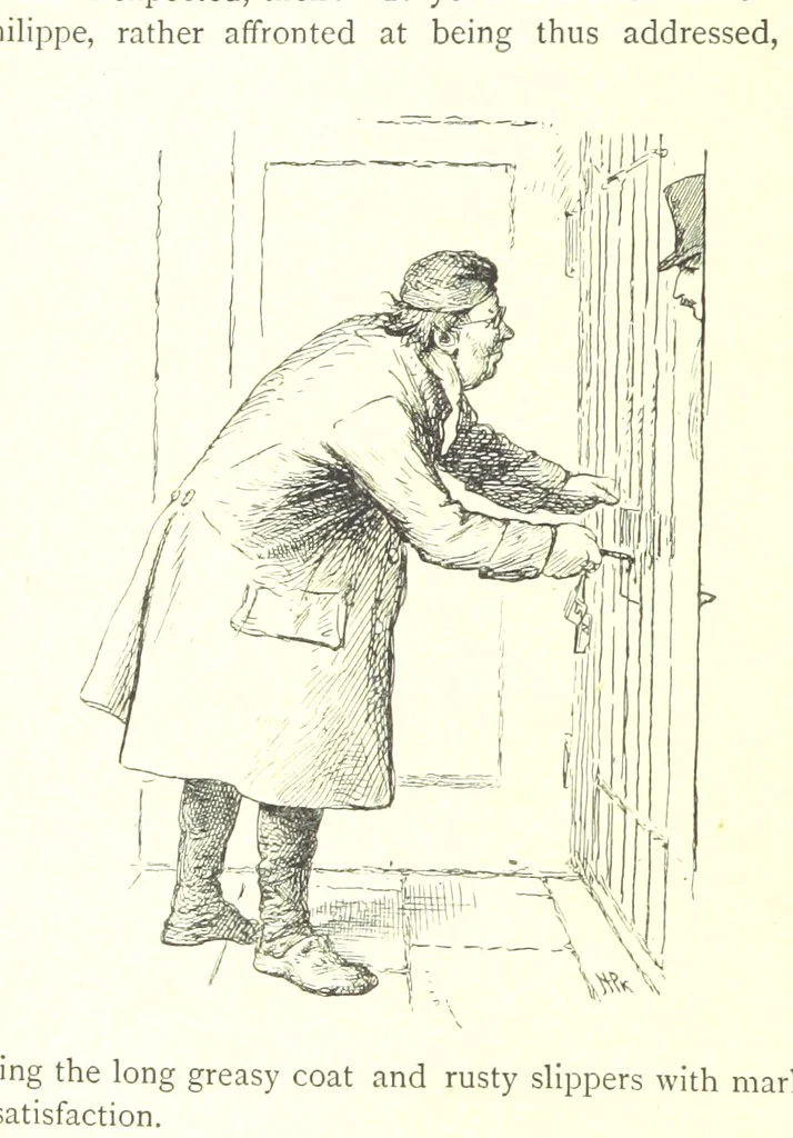 An illustration from In the Enemy's Country; or, the Raven of Steinbrück. A story of 1813, etc, 1891, leaf 34