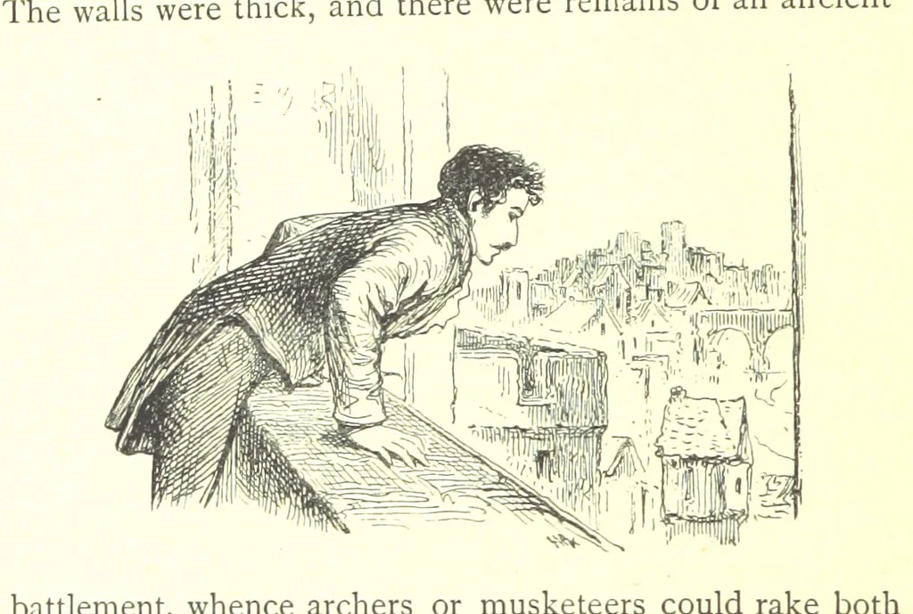 An illustration from In the Enemy's Country; or, the Raven of Steinbrück. A story of 1813, etc, 1891, leaf 40