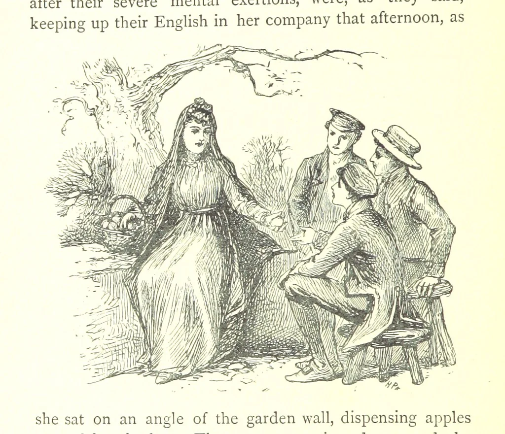 An illustration from In the Enemy's Country; or, the Raven of Steinbrück. A story of 1813, etc, 1891, leaf 60