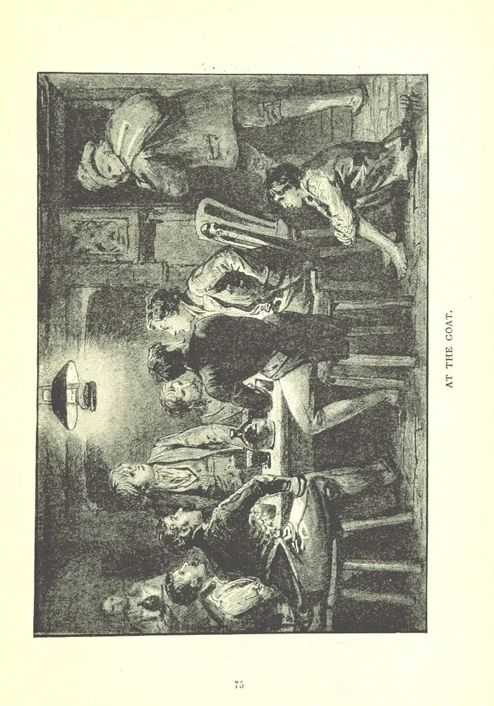 An illustration from In the Enemy's Country; or, the Raven of Steinbrück. A story of 1813, etc, 1891, leaf 81
