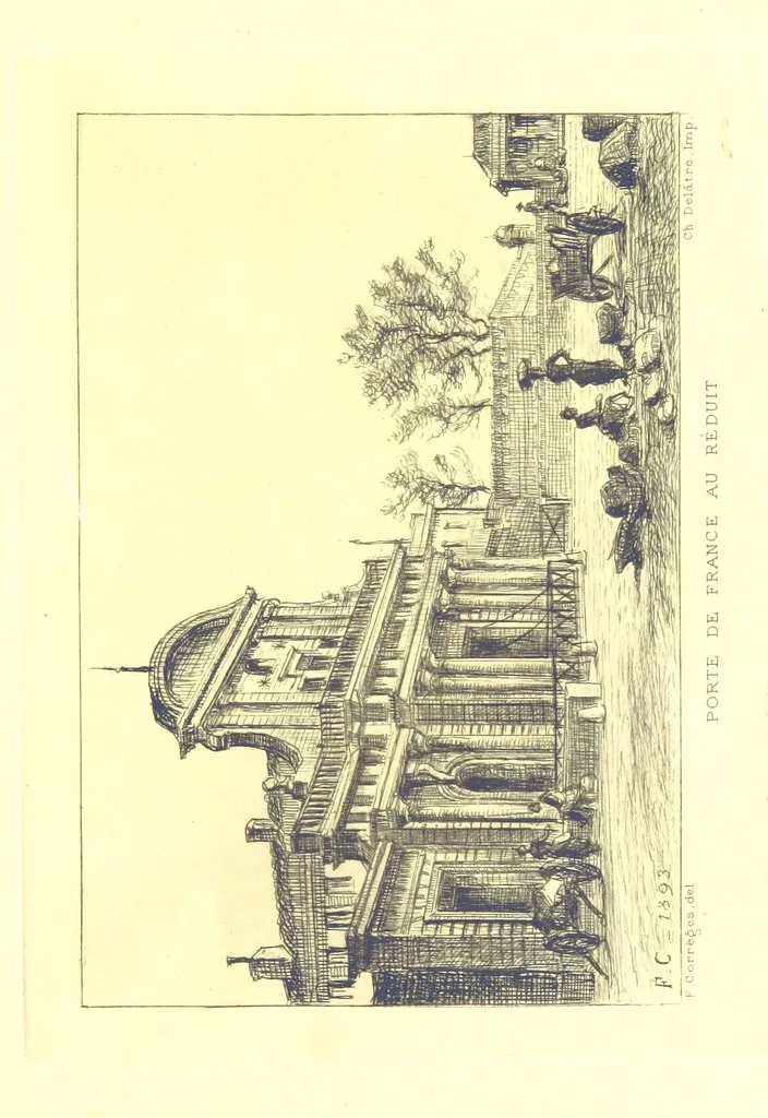 An illustration from Bayonne historique et pittoresque ... Illustrations à l'eau-forte par F. Corrèges, 1893, leaf 169
