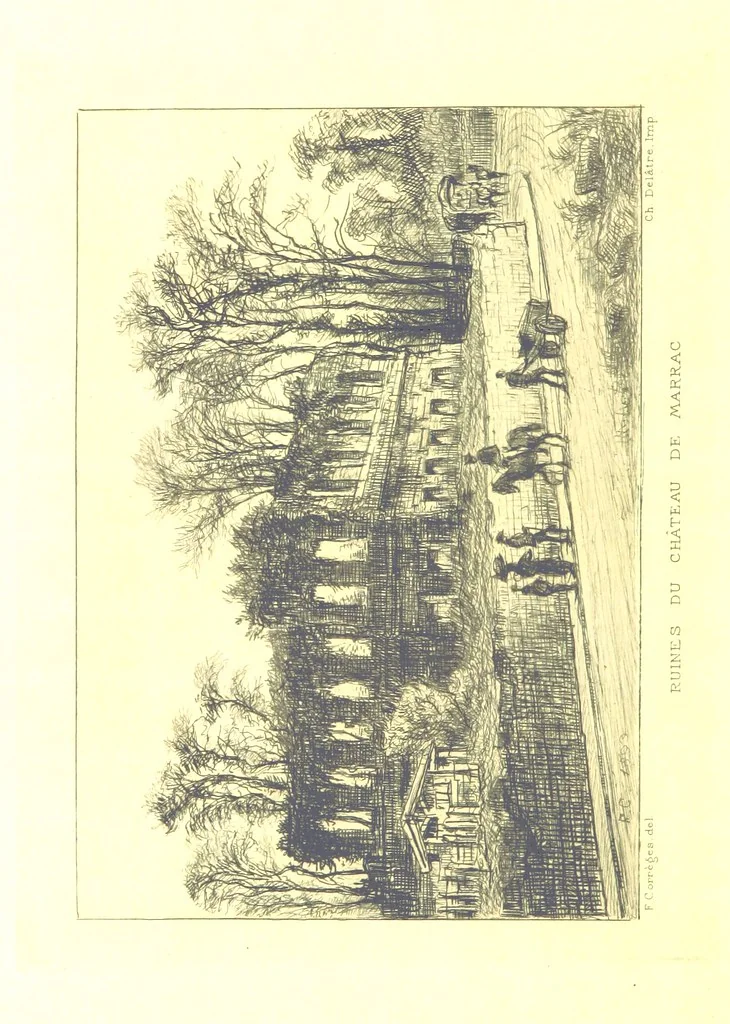 An illustration from Bayonne historique et pittoresque ... Illustrations à l'eau-forte par F. Corrèges, 1893, leaf 64