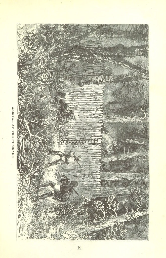 An illustration from Wild Life under the Equator. Narrated for young people, etc, 1869, leaf 223
