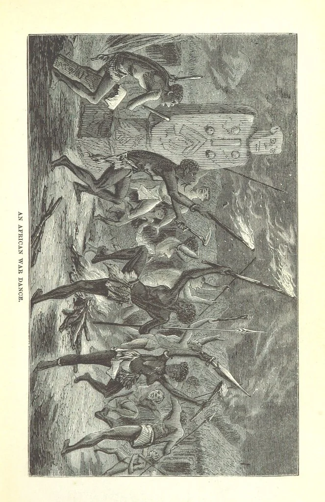 An illustration from Wild Life under the Equator. Narrated for young people, etc, 1869, leaf 33