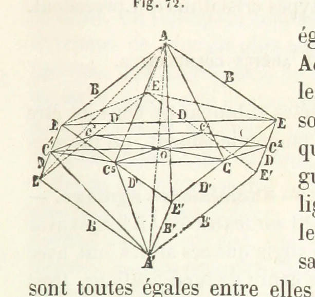 An illustration from Traité de Minéralogie, 1855, leaf 113