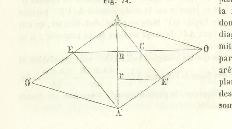 An illustration from Traité de Minéralogie, 1855, leaf 115