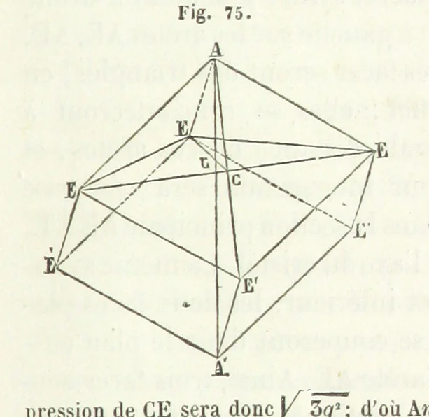 An illustration from Traité de Minéralogie, 1855, leaf 117