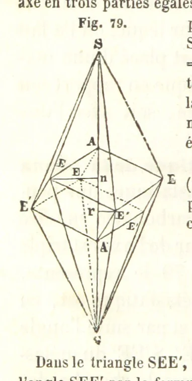 An illustration from Traité de Minéralogie, 1855, leaf 124
