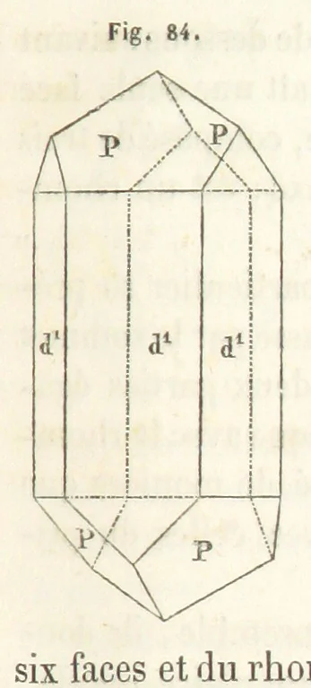 An illustration from Traité de Minéralogie, 1855, leaf 131