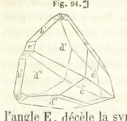 An illustration from Traité de Minéralogie, 1855, leaf 139