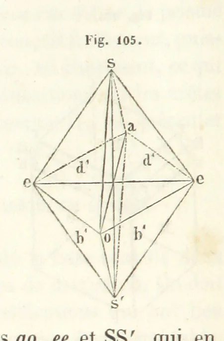 An illustration from Traité de Minéralogie, 1855, leaf 150