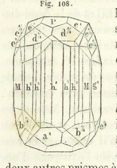 An illustration from Traité de Minéralogie, 1855, leaf 151