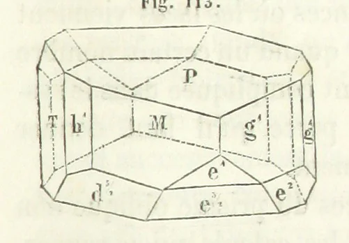 An illustration from Traité de Minéralogie, 1855, leaf 155
