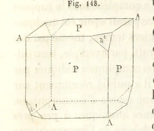 An illustration from Traité de Minéralogie, 1855, leaf 238