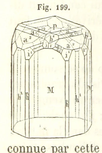 An illustration from Traité de Minéralogie, 1855, leaf 446