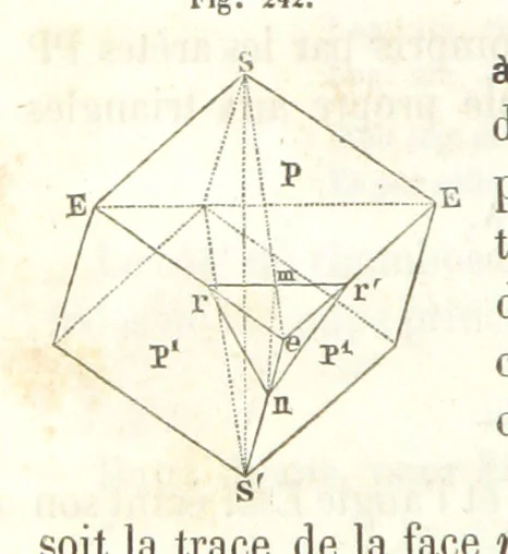 An illustration from Traité de Minéralogie, 1855, leaf 494