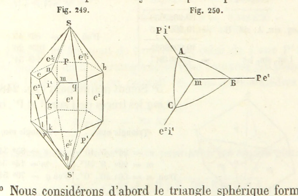 An illustration from Traité de Minéralogie, 1855, leaf 502