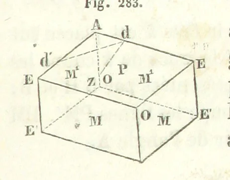 An illustration from Traité de Minéralogie, 1855, leaf 533