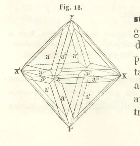 An illustration from Traité de Minéralogie, 1855, leaf 64