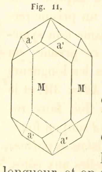 An illustration from Traité de Minéralogie, 1855, leaf 24