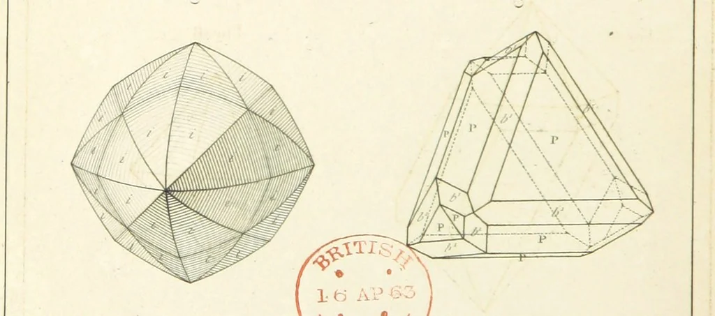 An illustration from Traité de Minéralogie, 1855, leaf 74