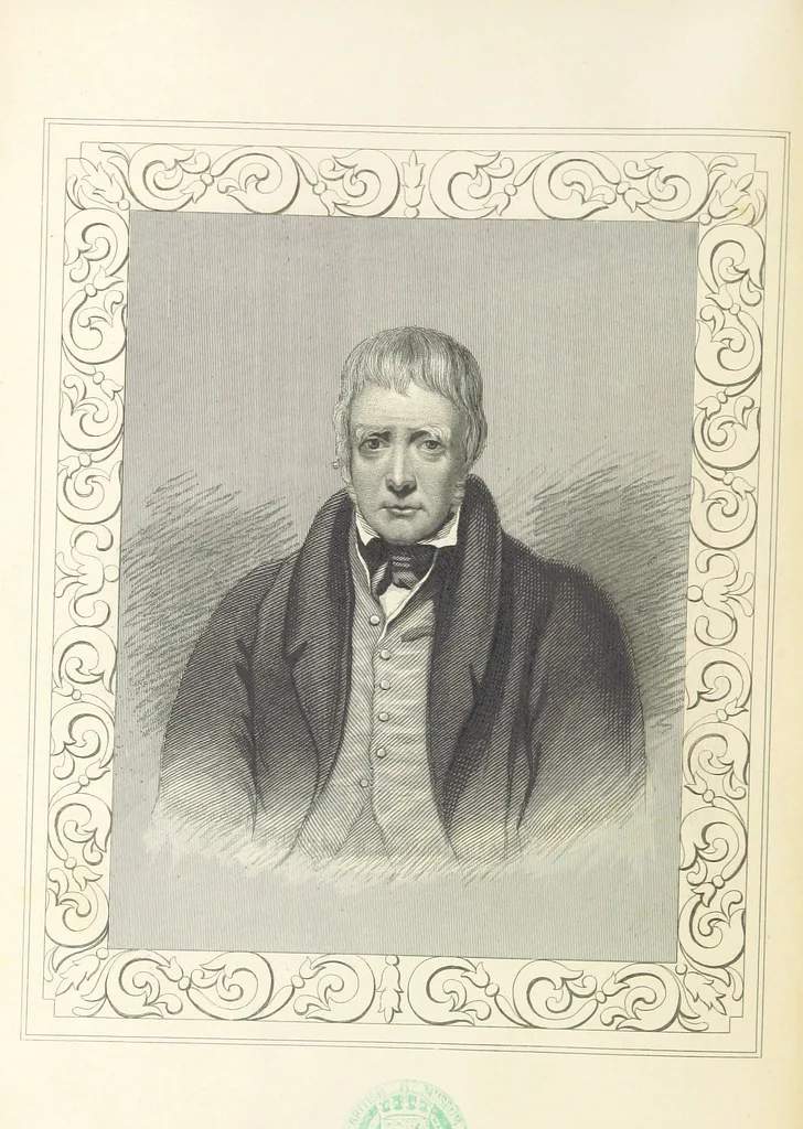 An illustration from England and Wales Delineated, etc, 1850, leaf 48