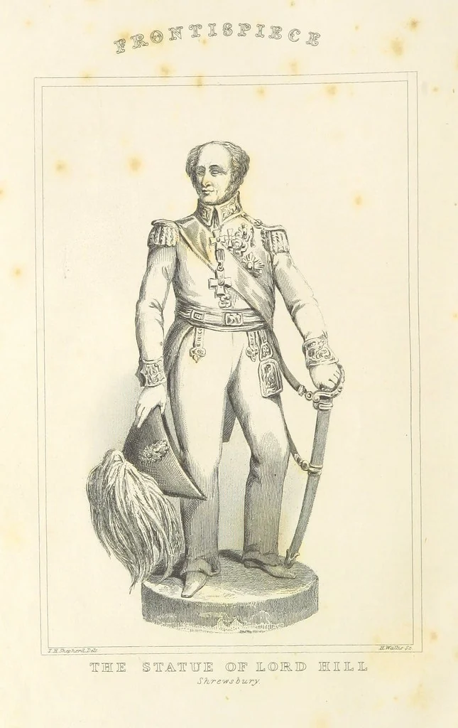 An illustration from England and Wales Delineated, etc, 1850, leaf 6