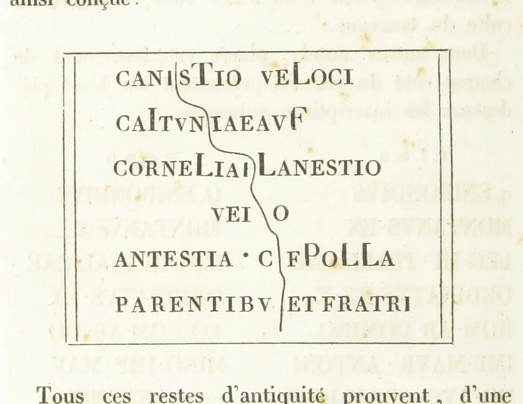 An illustration from Chorographie du Comté de Nice, 1847, leaf 56
