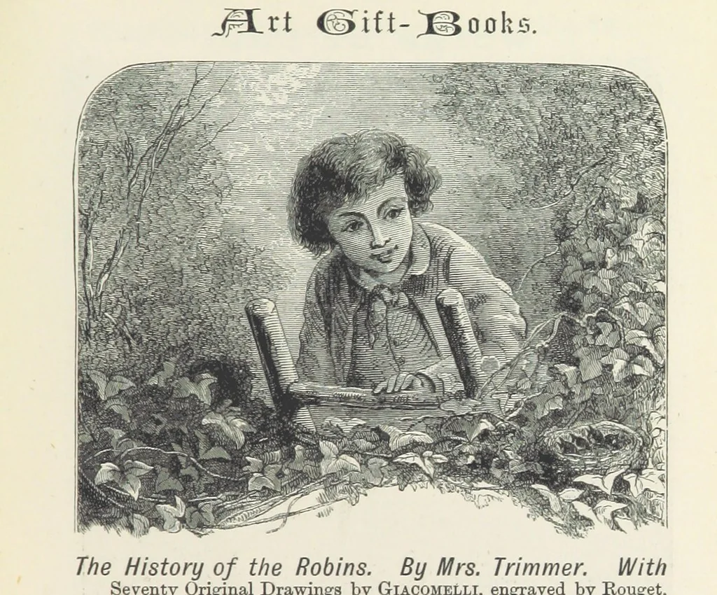 An illustration from Haunted Rooms. A tale. By A. L. O. E. [i.e. Miss C. Tucker, 1876, leaf 349