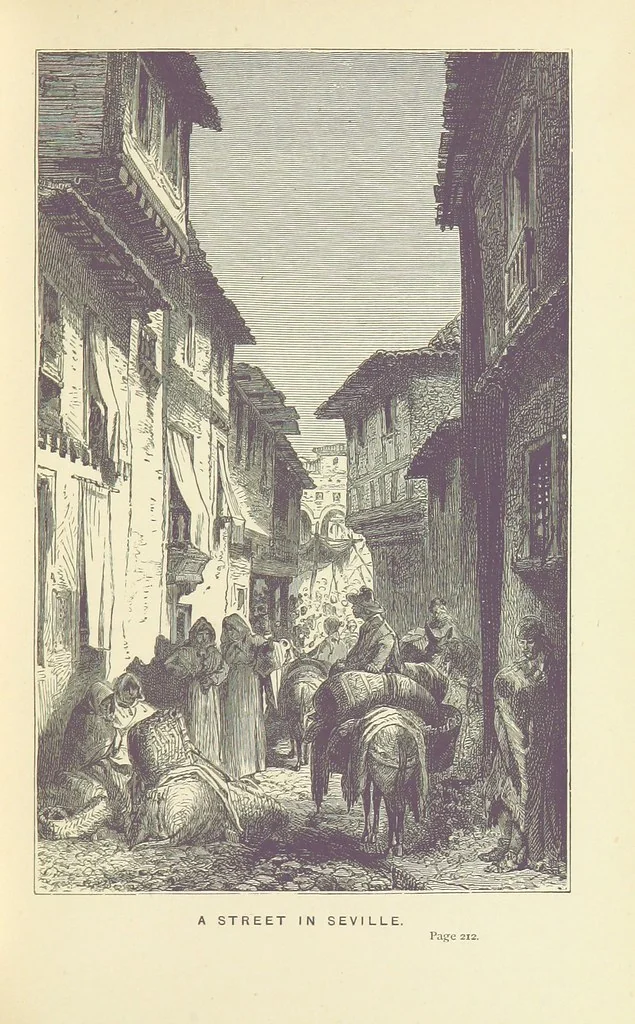 An illustration from The Spanish Cavalier. A story of Seville. By A. L. O. E., etc. [i.e. Miss C. Tucker, 1875, leaf 229