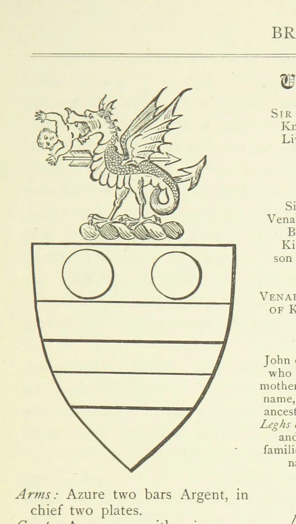 An illustration from The History of the Ancient Parish of Sandbach, Co. Chester, including the two Chapelries of Holmes Chapel and Goostrey, etc, 1890, leaf 159