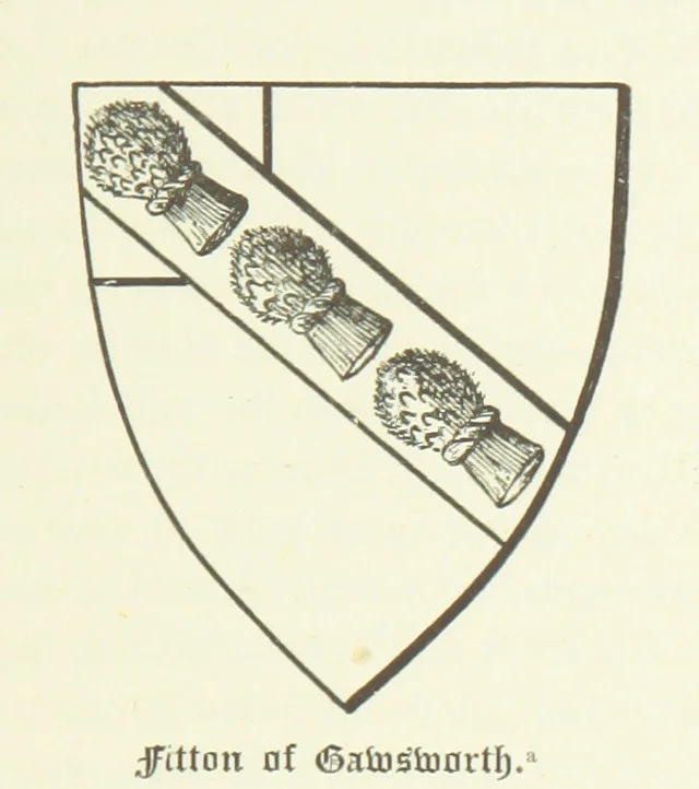 An illustration from The History of the Ancient Parish of Sandbach, Co. Chester, including the two Chapelries of Holmes Chapel and Goostrey, etc, 1890, leaf 179