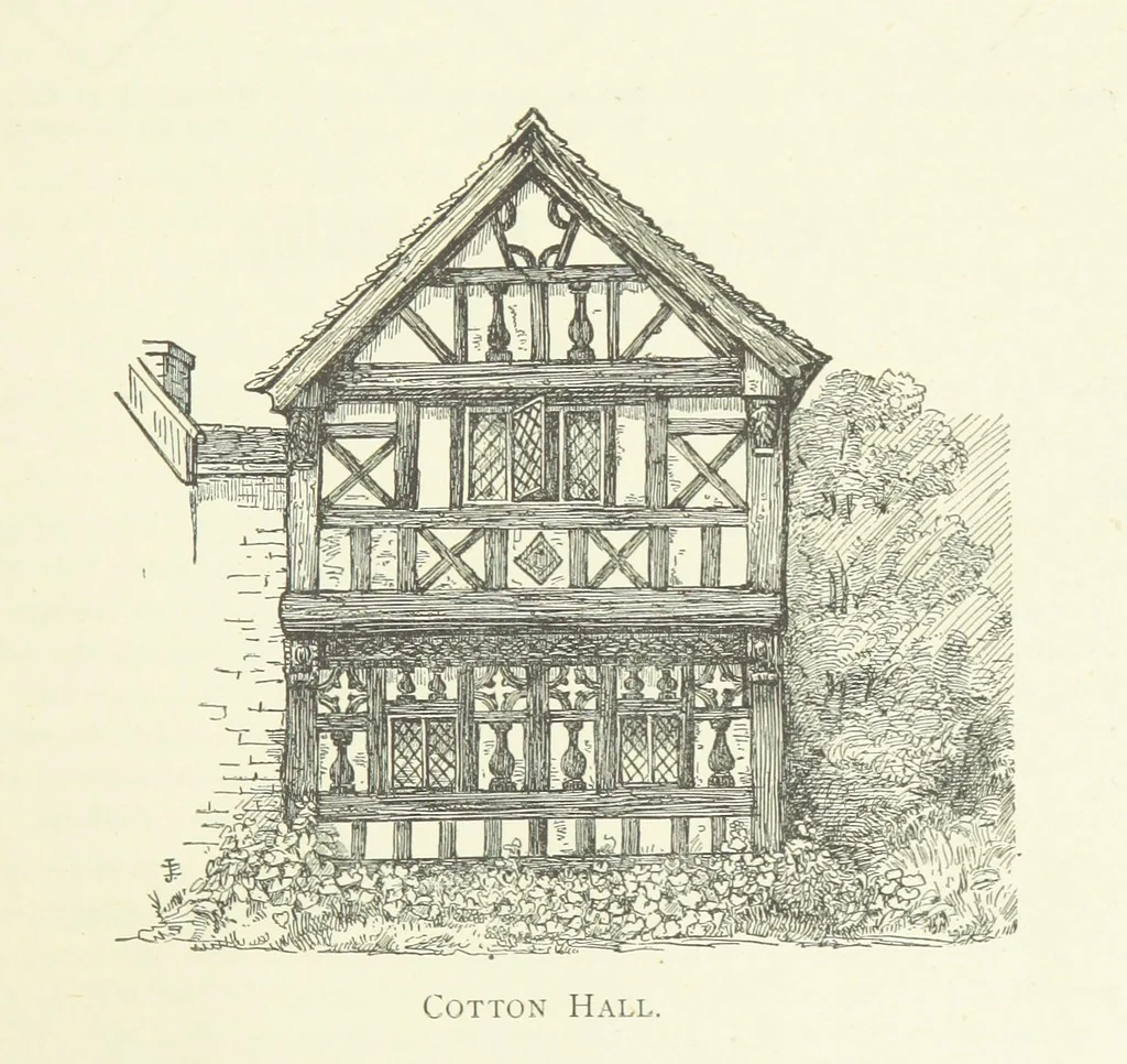An illustration from The History of the Ancient Parish of Sandbach, Co. Chester, including the two Chapelries of Holmes Chapel and Goostrey, etc, 1890, leaf 229
