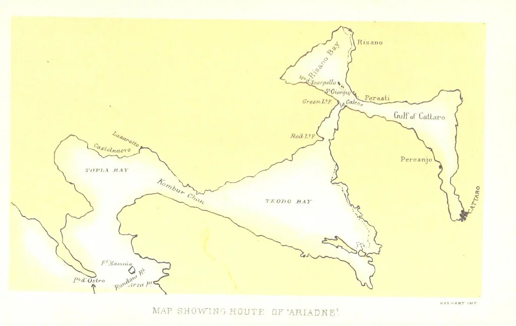 An illustration from Four Months' Cruise in a sailing yacht ... With illustrations, 1888, leaf 47