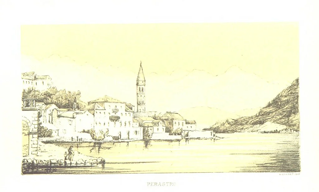 An illustration from Four Months' Cruise in a sailing yacht ... With illustrations, 1888, leaf 8