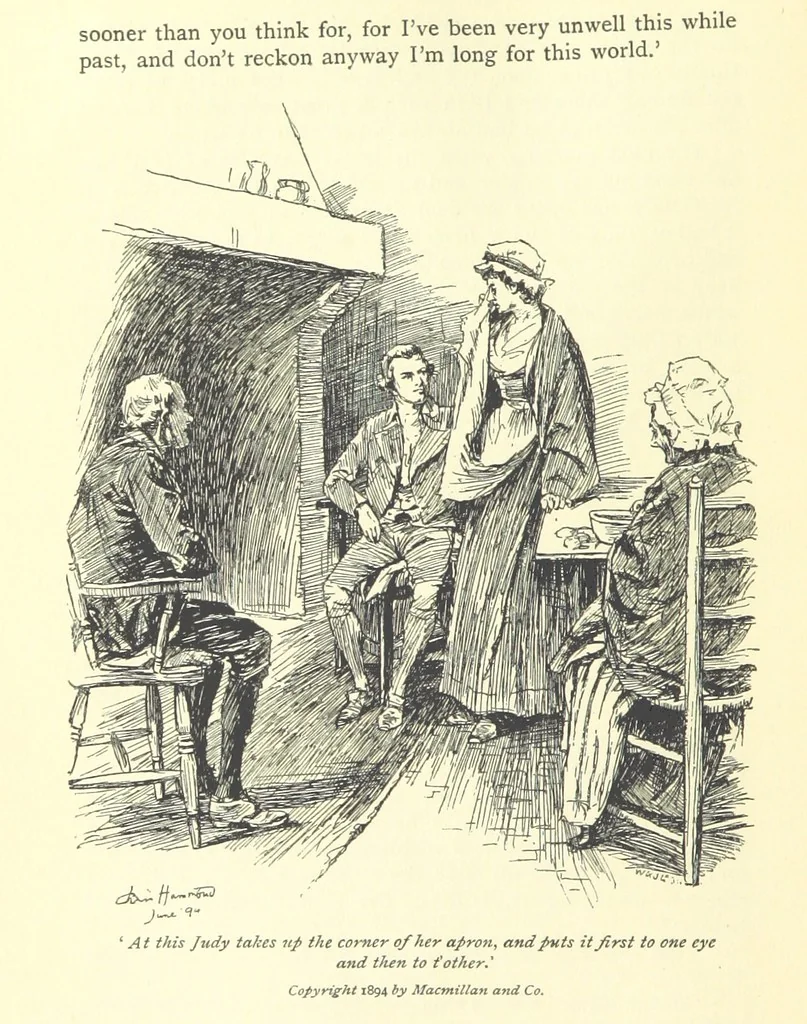 An illustration from Castle Rackrent and The Absentee ... With an introduction by Anne Thackeray Ritchie, 1895, leaf 120