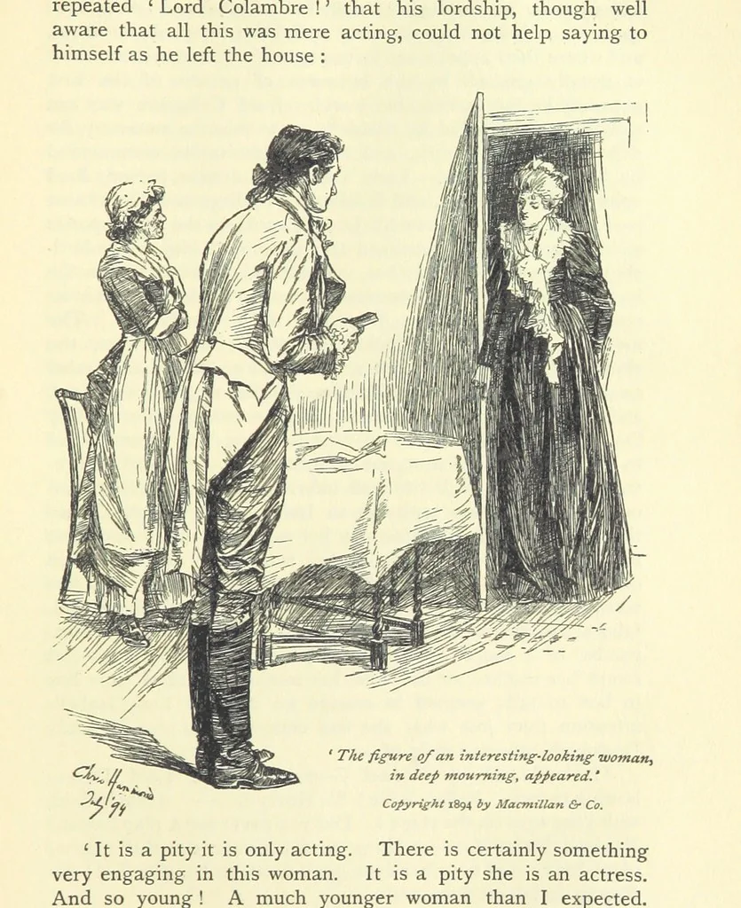 An illustration from Castle Rackrent and The Absentee ... With an introduction by Anne Thackeray Ritchie, 1895, leaf 251
